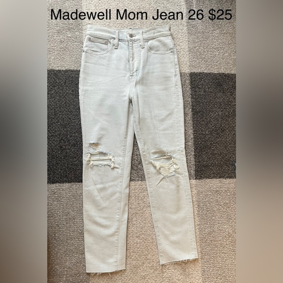 Madewell mom jean 26 - Picture 1 of 3
